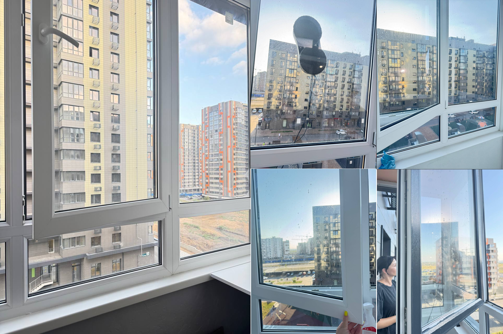 Мойка окон в Ростове-на-Дону без разводов - профессиональный клининг
